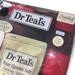 DOCTOR TEALS VANILLA GLOW LIMITED EDITION GIFT SET EPSOM EYE MASK BLANKET 4